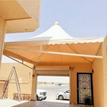 مظلات مداخل الفلل والمنازل بافضل الاسعار في الرياض 
