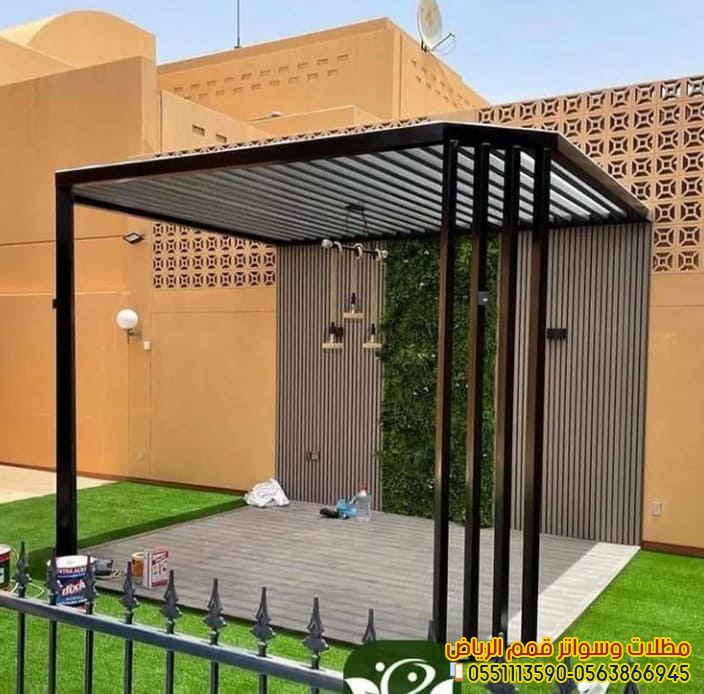 أسعار البرجوالات الحديد تبدا من 150 ريال للمتر مع الضمان - صور برجولات حديد2022 